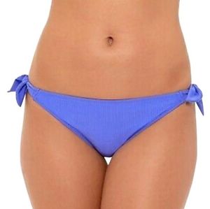 Salt + Cove Ribbed Side Tie Hipster Bikini Bottom Lilac Purple L